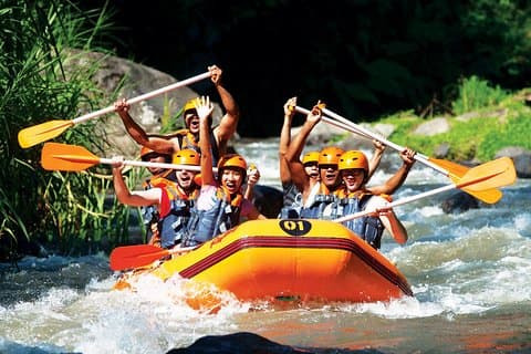 Rafting a Bali Ubud - Rafting sulle rapide di Ubud
