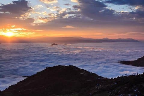 Nagarkot Tageswanderung mit Everestblick