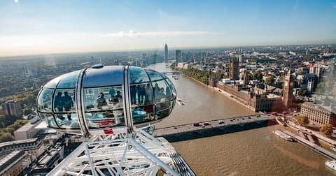 Tour a piedi del punto di riferimento di Londra e giro del London Eye