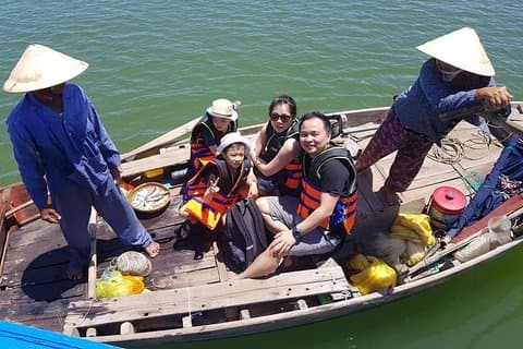 Hoi An Eco Tour with Bamboo Basket Boat & Fisherman from Da Nang or Hoi An city