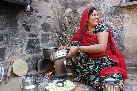 Ländliche Bauernhof Erfahrung in Samode Village außerhalb von Jaipur