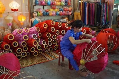 Hoi An Lantern Making og Tra Que grøntsagslandsby cykeltur