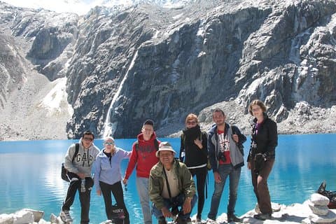Ganztägige Wanderung zum See 69 in der Cordillera Blanca von Huaraz, Peru
