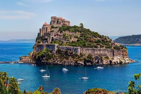 Från Sorrento: Privat rundtur i Ischia
