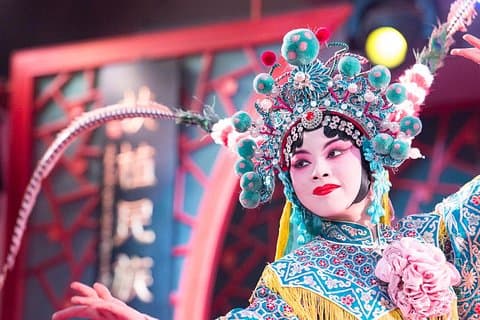 Beijing Night Tour Of Peking Opera Show inclusief privé transfer
