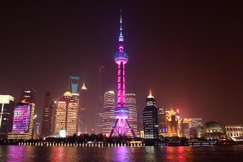 Från Shanghai: Bund och nattkryssning på Huangpu River