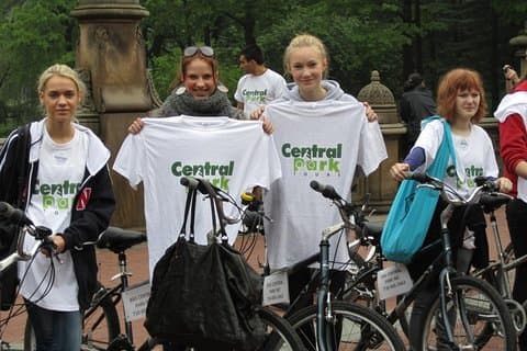 2-timmars liten grupp Central Park Bike Tour