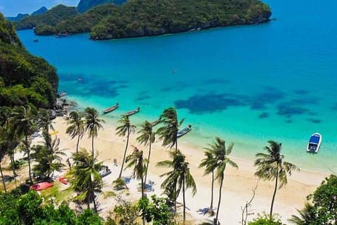 Incredibile gita di un giorno al parco marino di Ang Thong in barca da Koh Samui