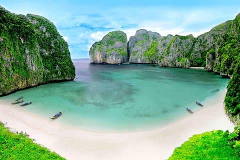 Phi Phi øerne med Speedboat: Fantastiske bugter & snorkling