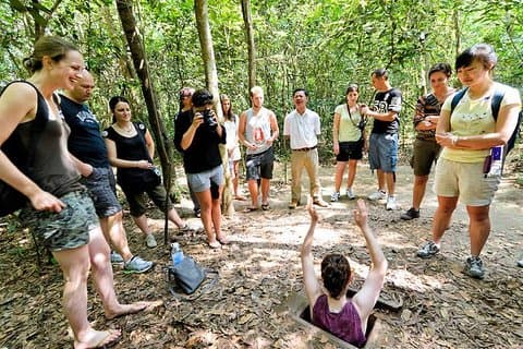 Excursión de todo el día a Saigón, incluidos los túneles de Cu Chi
