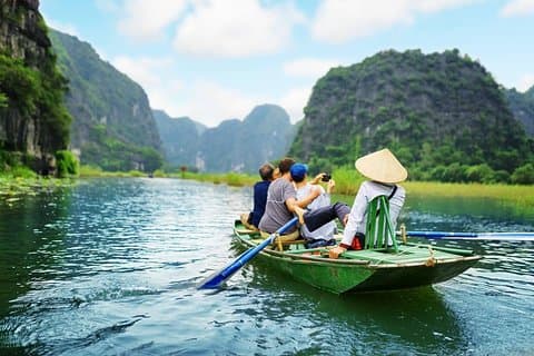 Ninh Binh Luxury Full Day Tour med sykling og båttur