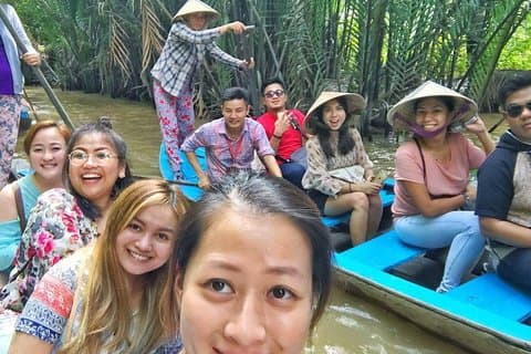 Mekong Delta hele dagen tur med oplever lokalt liv: Cai være flydende marked