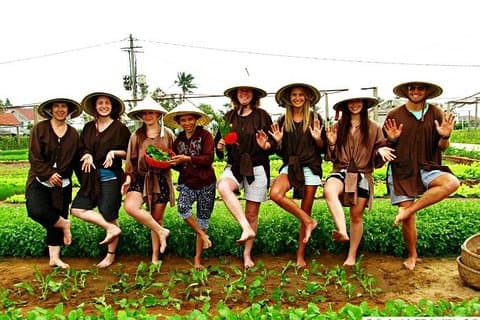 Expérience à vélo à la campagne et cours de cuisine à Hoi An
