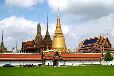 Bangkok Gamla stan: Dag och natttur