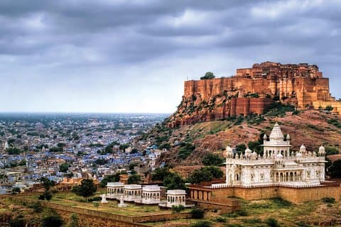 Geführte Tagestour durch die Stadt Jodhpur ab Jaipur mit Mittagessen und Eintritt