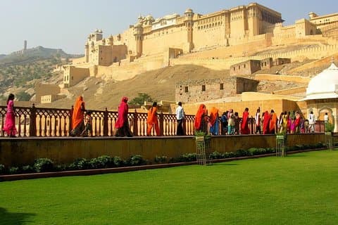 4 dagar: Guidad rundtur i Delhi - Agra - Jaipur med hotell