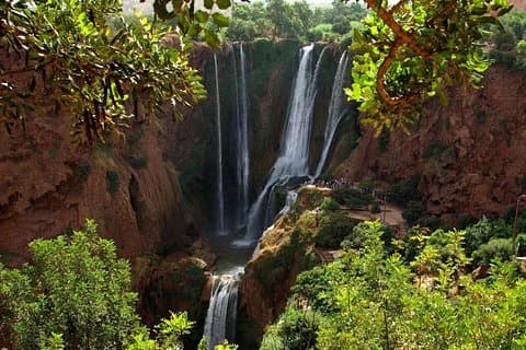 Recorrido de día completo a las cataratas de Ouzoud desde Marrakech