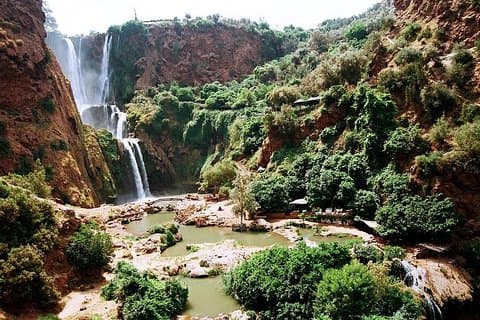 Excursión privada guiada de un día a las cataratas de Ouzoud desde Marrakech