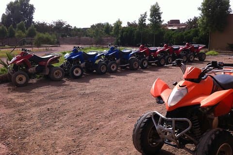 giro in quad e giro in cammello nella palmerie di Marrakech
