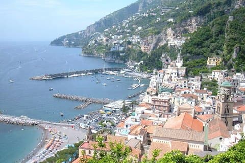 Excursion privée d'une journée sur la côte d'Amalfi - 4 à 6 personnes
