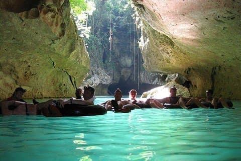 Cave Tubing & Zipline at Jaguar Paw