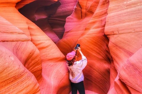 Small-Group Lower Antelope Canyon & Horseshoe Bend Tour com almoço