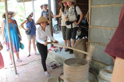 Ochtend kookles in Thuan Tinh Island vertrekken vanuit de oude binnenstad van Hoi An