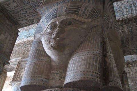 Dendara tempel fra Luxor