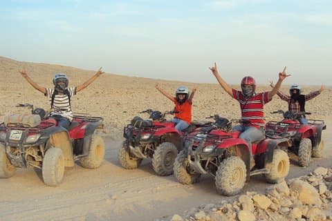Morning Quad Bike Desert Safari vanuit Hurghada