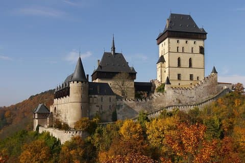 Tour privato: tour di mezza giornata al castello di Karlstejn da Praga