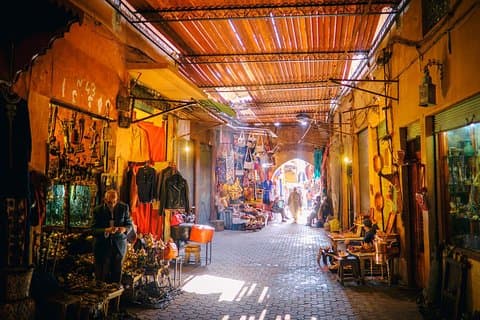 Excursão de compras à Medina de Marraquexe