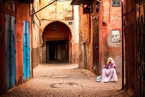 Marrakesh medina (OLD CITY) dagstur fra Casablanca