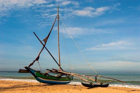 Colombo Port Passagerarterminal Strandutflykt - Negombo-stranden