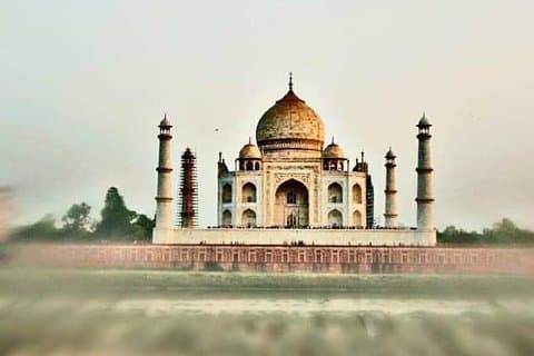 En fantastisk dagstur av Tazmahal och Agra fort
