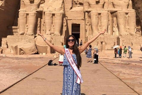 Visite privée d'une demi-journée à Abu Simbel via la route du désert