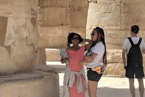 Östra stranden Luxor och Karnak-templet från Luxor-hotell eller Nilkryssning med lunch