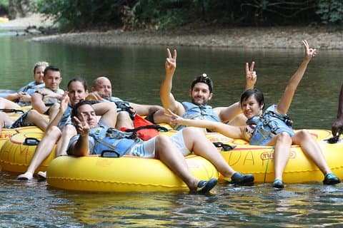 Cave Tubing fra Belize City