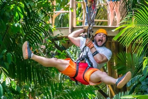 Cave Tubing og Zipline Adventure fra Belize City