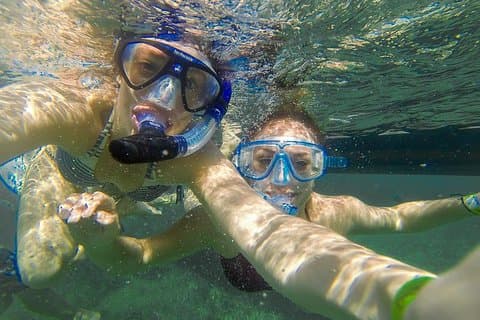 Private Landausflug Belize Barrier Reef Schnorchel Tour