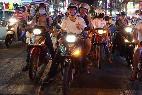 Motor Night Adventure in Ho Chi Minh-stad
