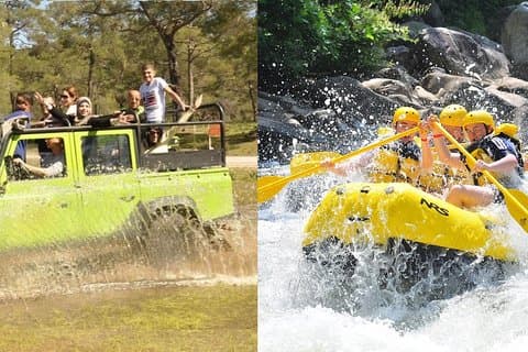 Rafting & Jeep Safari Adventure fra Side