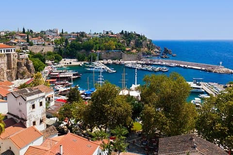 Antalya: Tour della città con gita in barca, centro storico e cascate