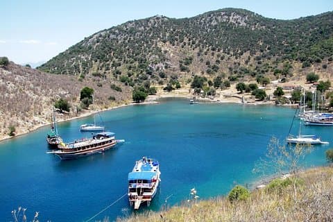 Tour in barca di un'intera giornata alle isole Fethiye