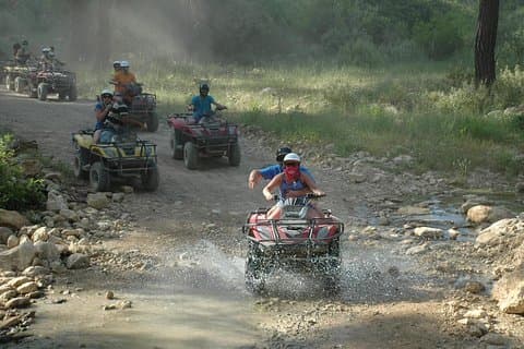 Quad Safari ved Taurusbjergene fra Side