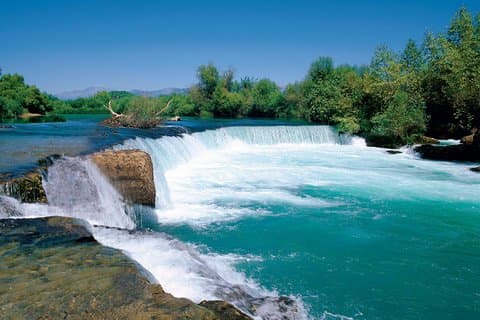 Manavgat River Cruise, Waterfalls og Market Tour fra Alanya