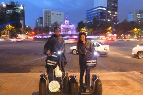 Mexico City Segway Tour: Reforma om natten