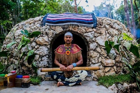 Privat eller Delad Temazcal Unik Mayan Ritual från Cancun