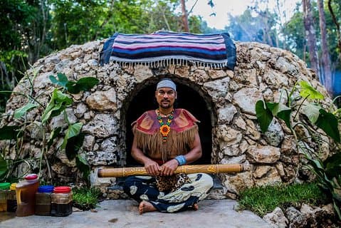 Rituel Maya dans un temazcal en privé ou en petit groupe au départ de Playa del Carmen