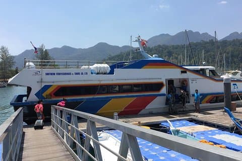 Koh Lipe naar Langkawi door Southern Ferry Services