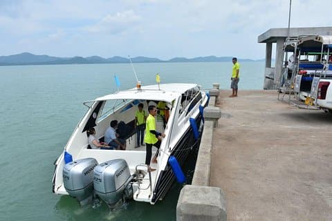Ao Nang a Koh Yao Noi por Green Planet Speed Boat